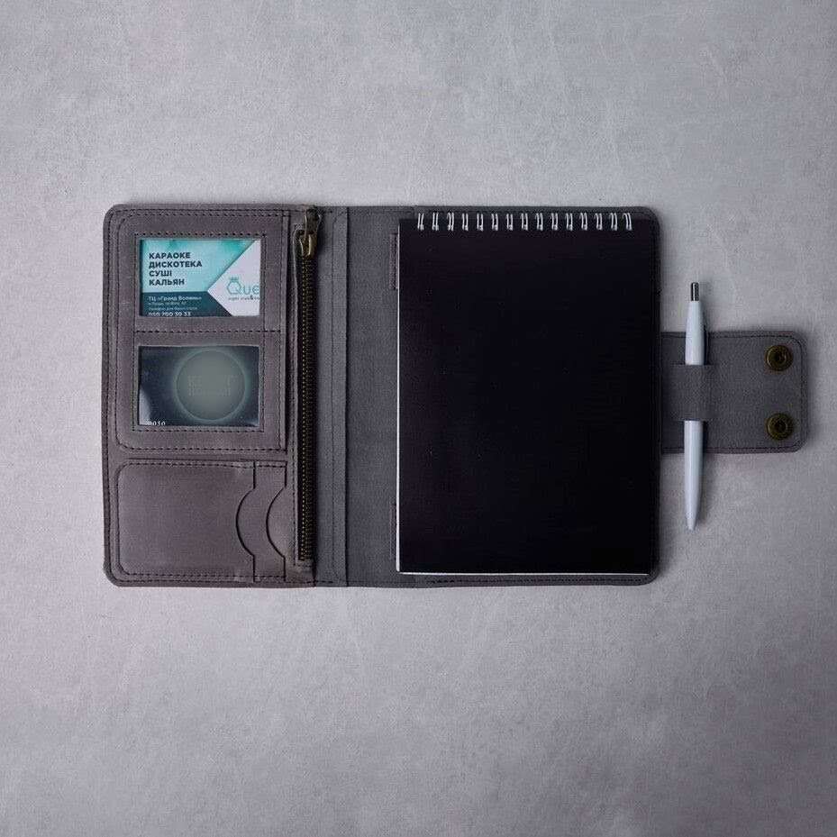 Kožený organizér portfolia na notebook