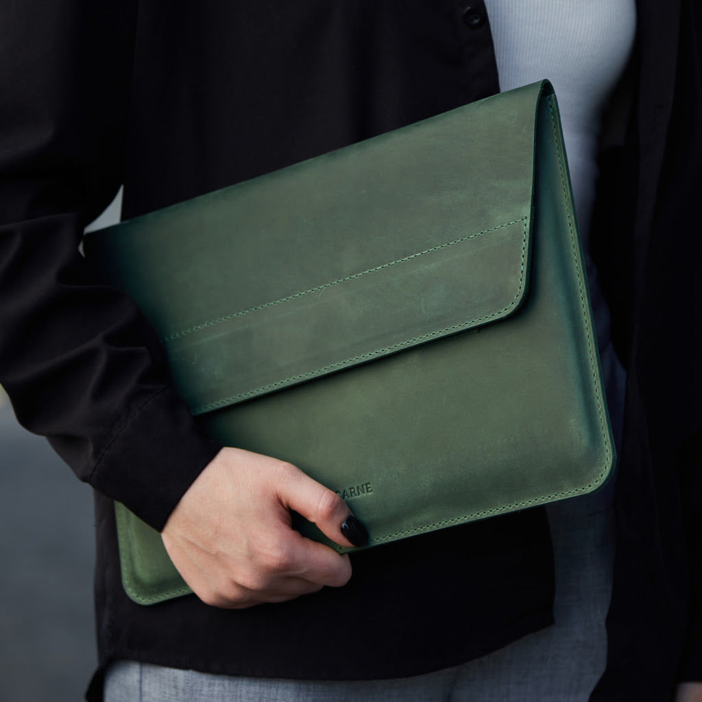 Kožené pouzdro na notebook Line