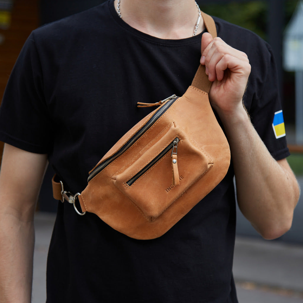 Bolso de cuero de bytee