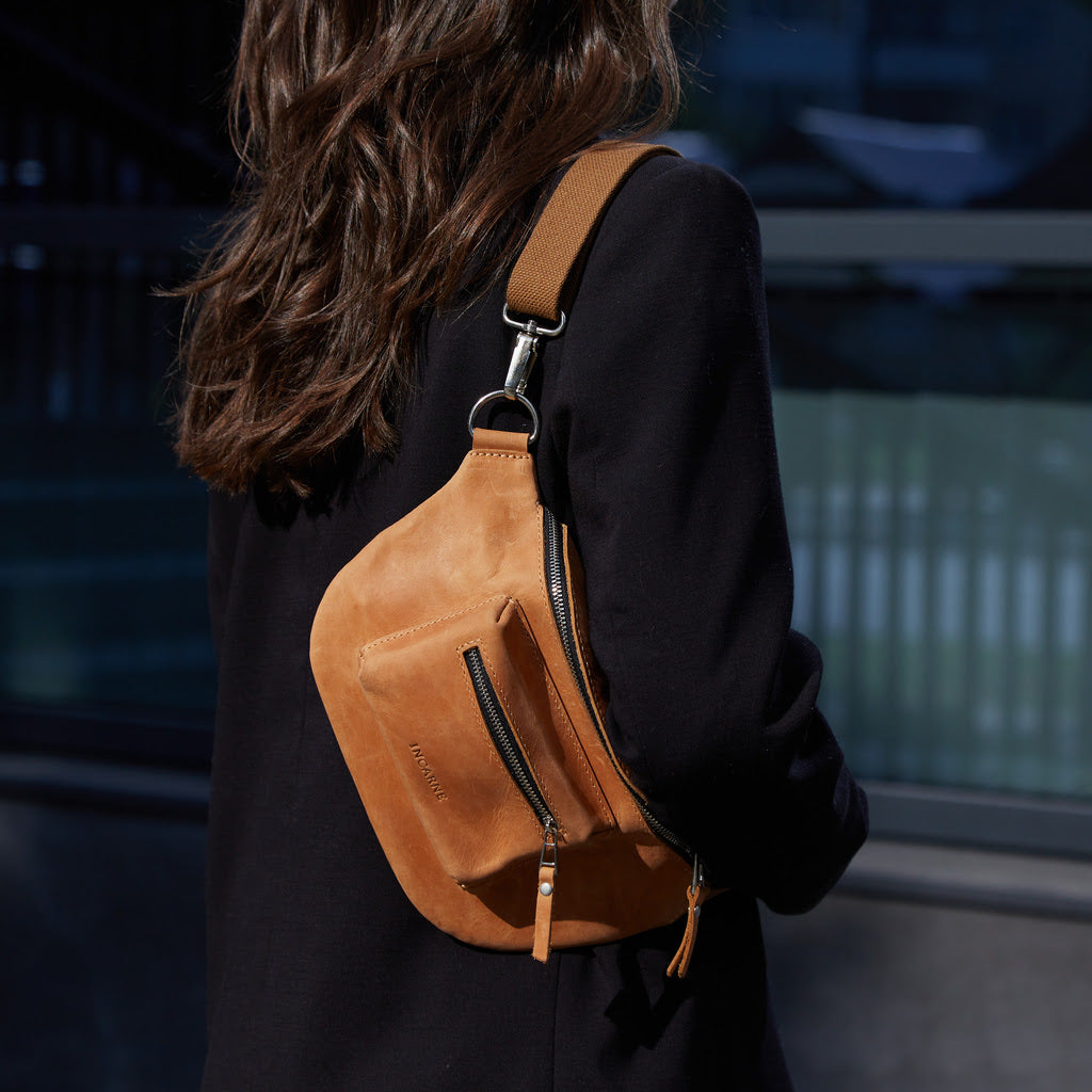 Bolso de cuero de bytee
