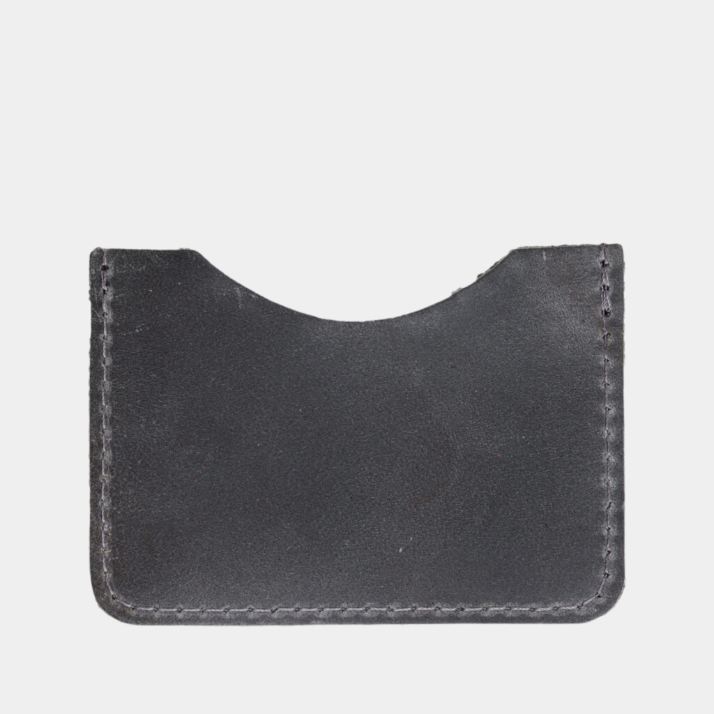 Kožený minimalistický držák na karty