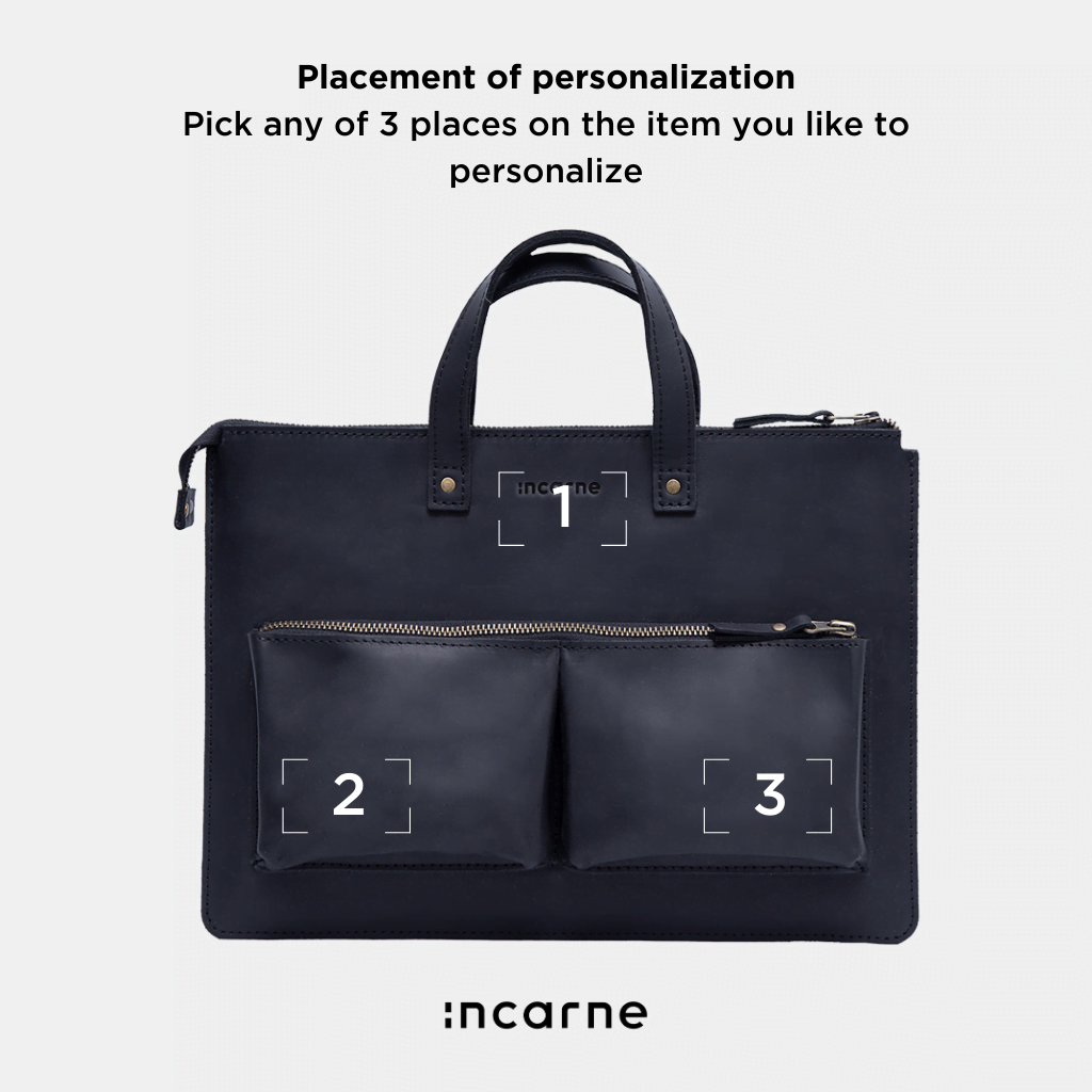 Brave Leather Laptop Sleeve
