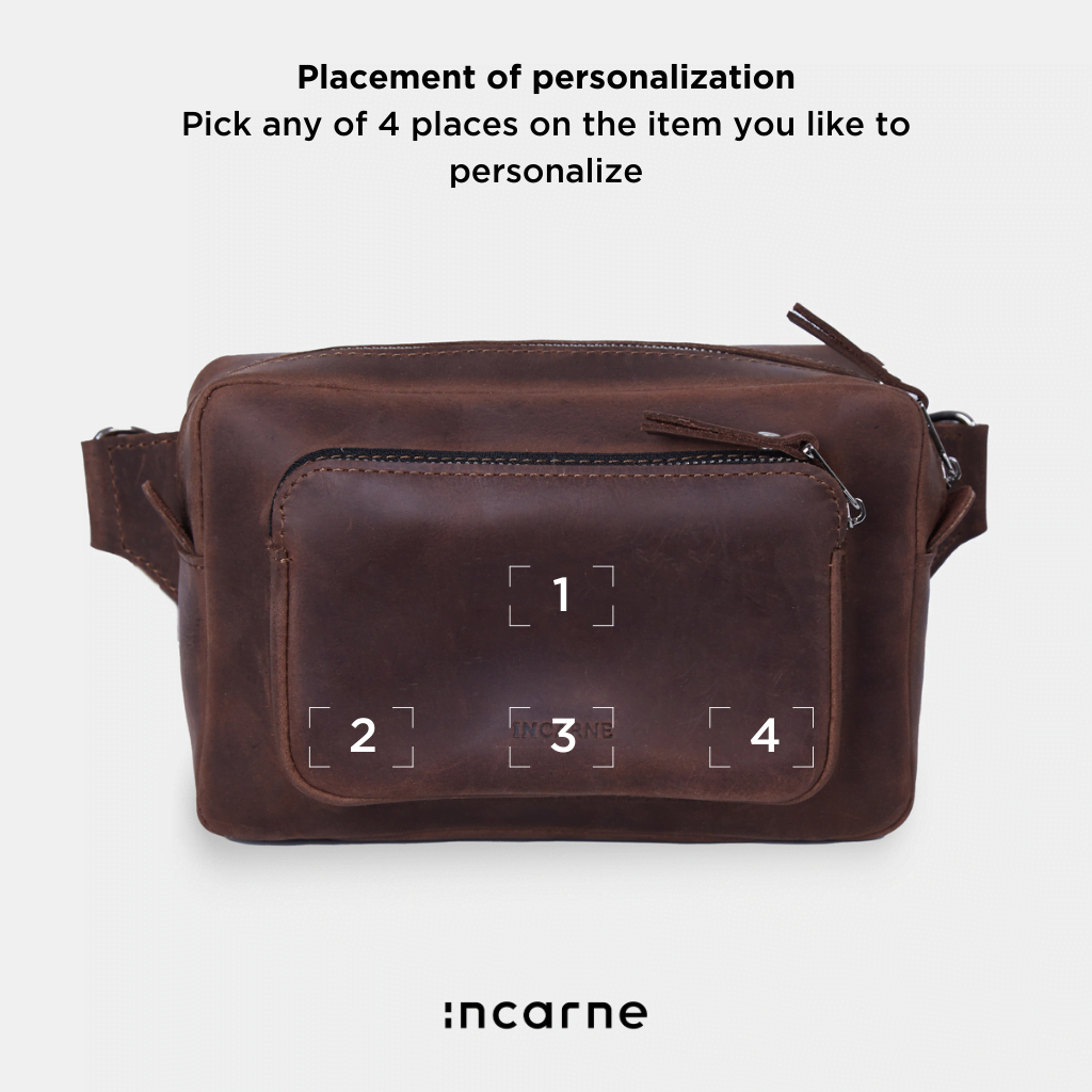 Pár Kožená Bum Bag