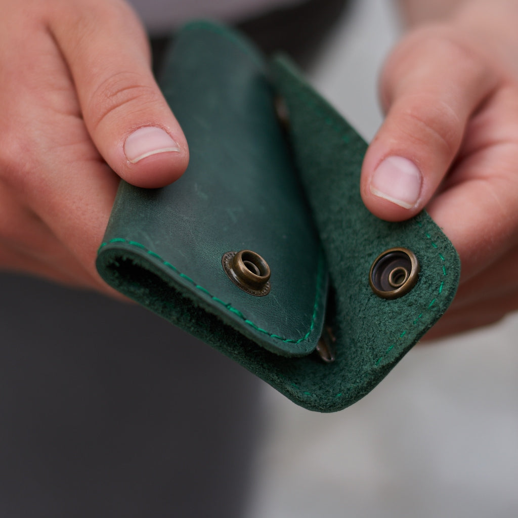 Woody Leather Key Case
