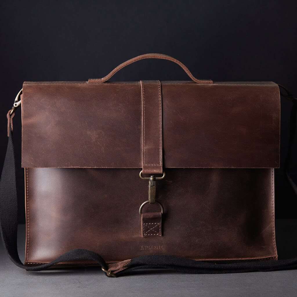 Sac couvert en cuir dandy
