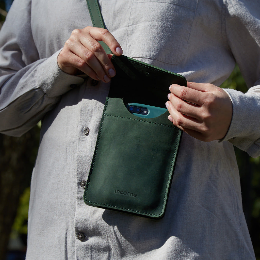 SMART CASE HANDYTASCHE AUS LEDER