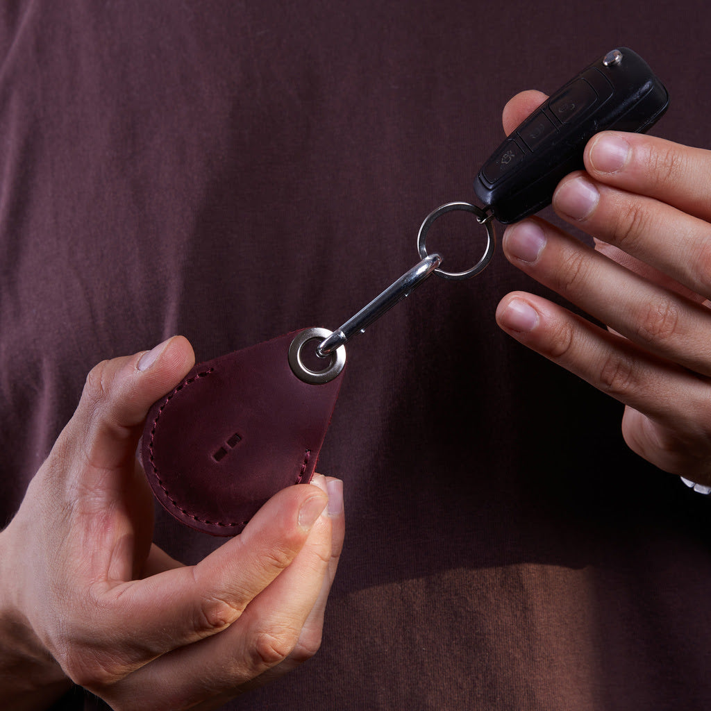 Key Tag Kožené pouzdro pro Apple AirTag