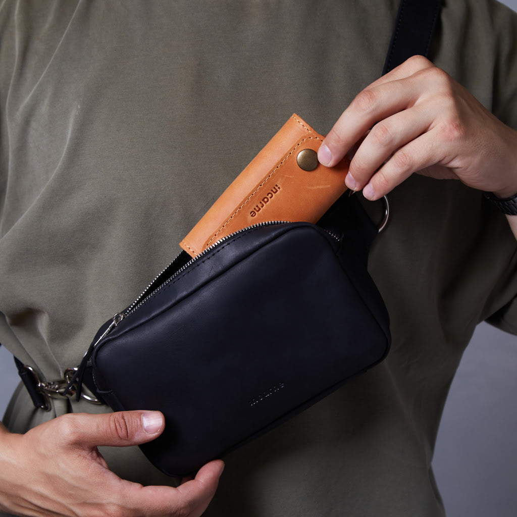 Woody Leather Key Case