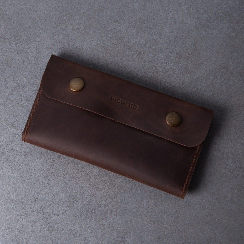 Leather tobacco organizer Roll Master