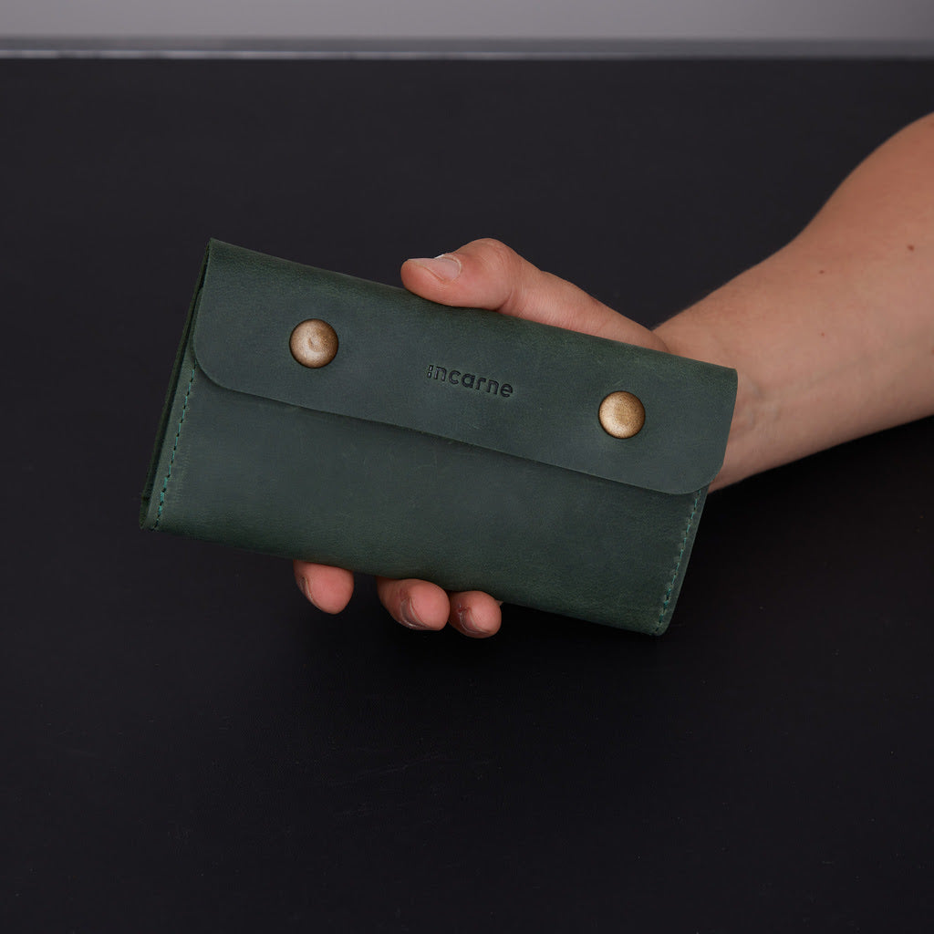 Leather tobacco organizer Roll Master