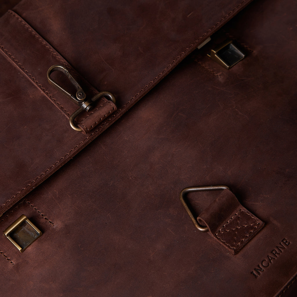 Sac couvert en cuir dandy
