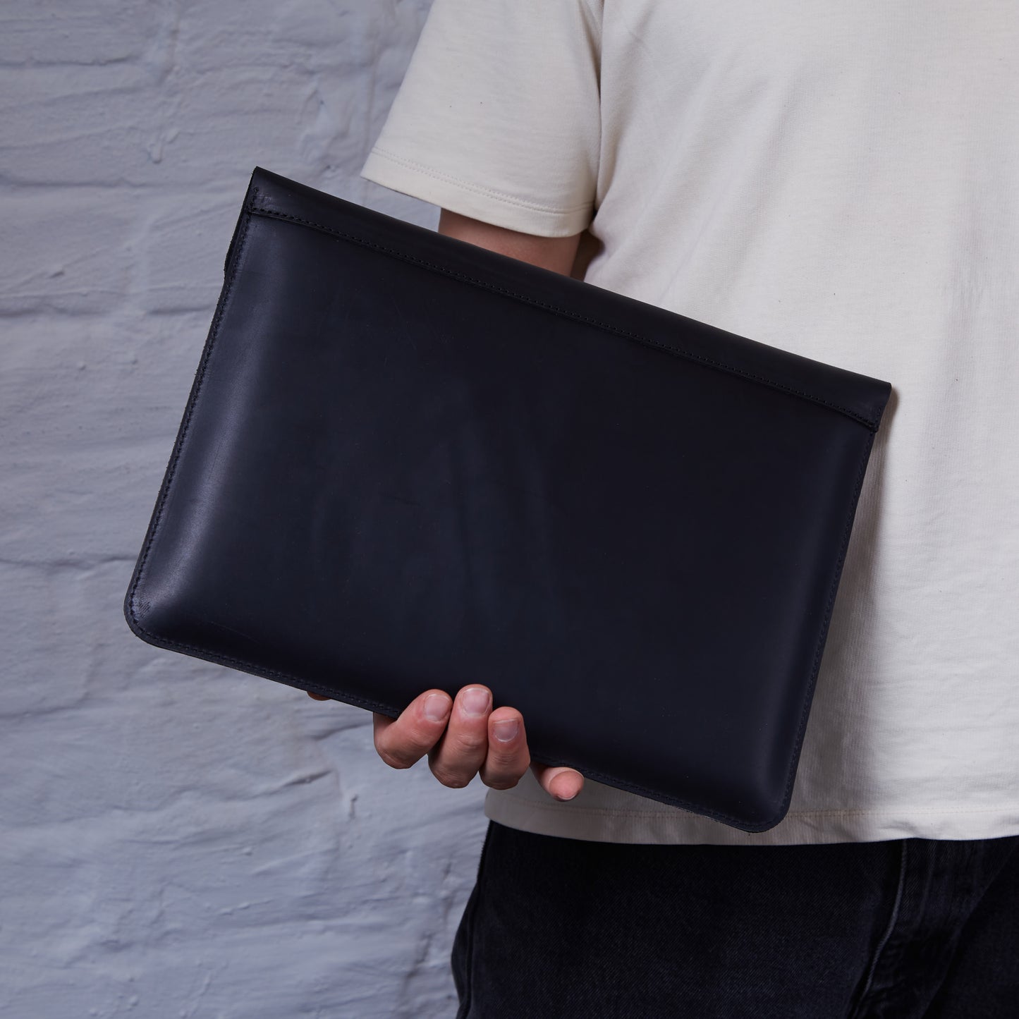 Manche d'ordinateur portable Klouz avec doublure en feutre