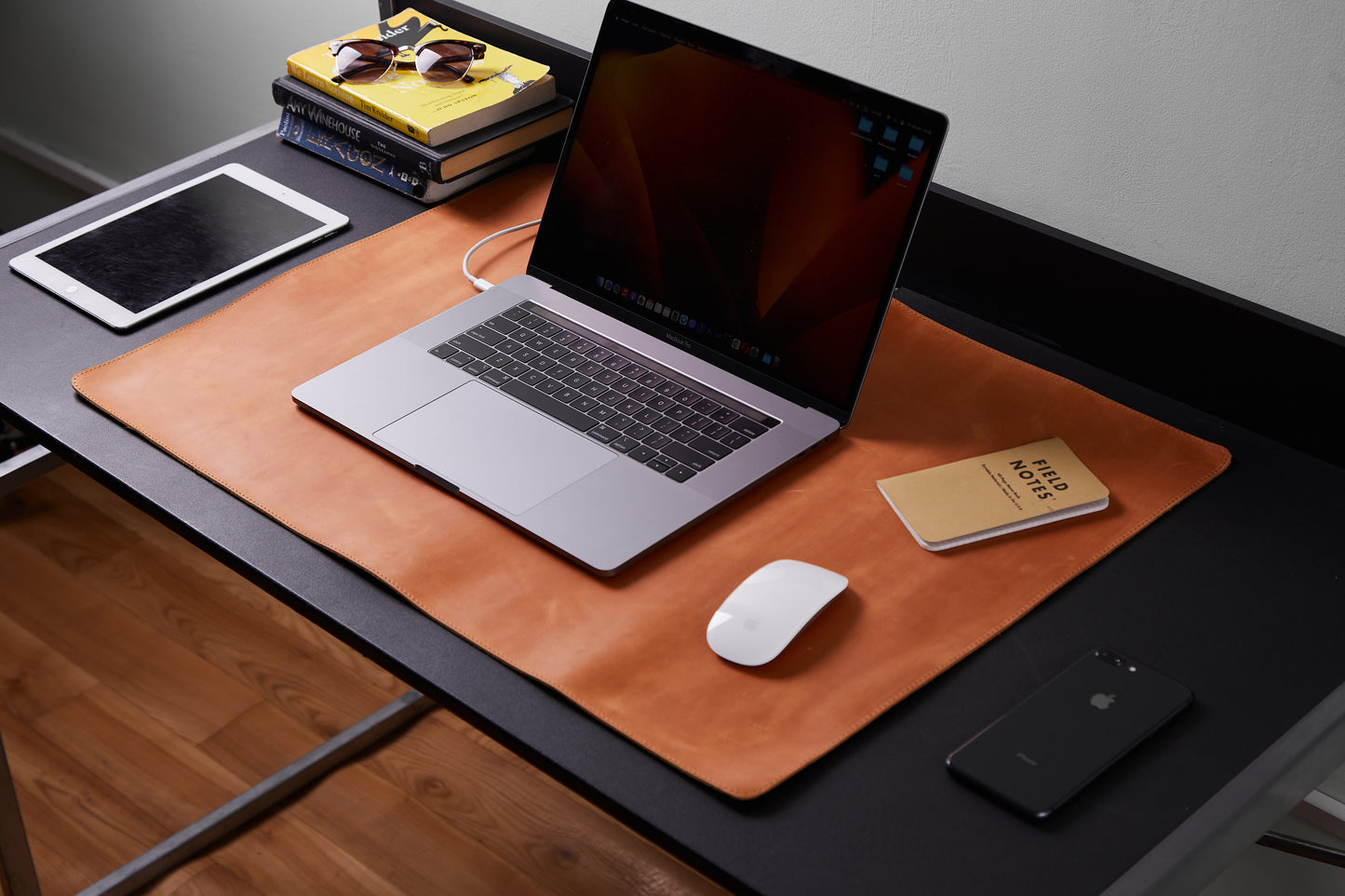 PRODESK - Kožená podložka na stůl ve vintage stylu - Skladem