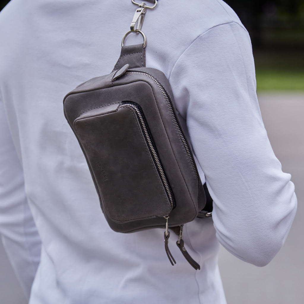Pár Kožená Bum Bag