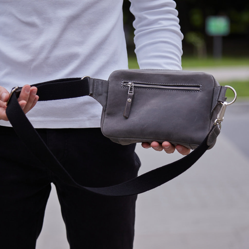 Pár Kožená Bum Bag