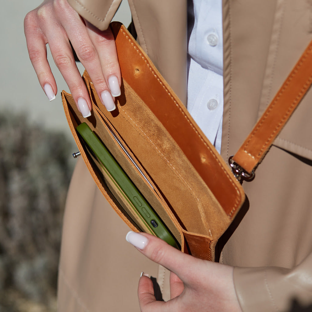 SMART BAG GEANT TELEFON DIN PIELE