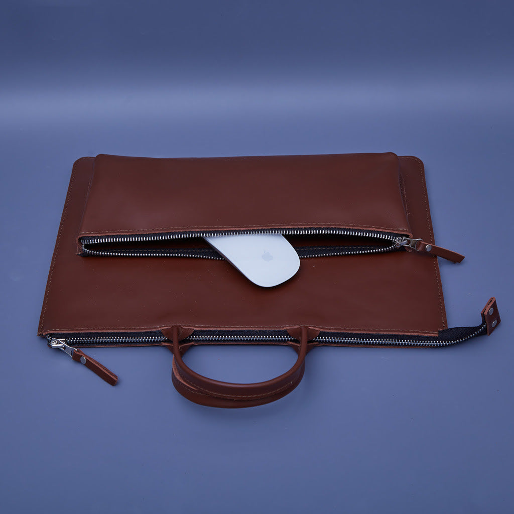 Maryland iPad Pro Sleeve s rukojetí z klasické kůže