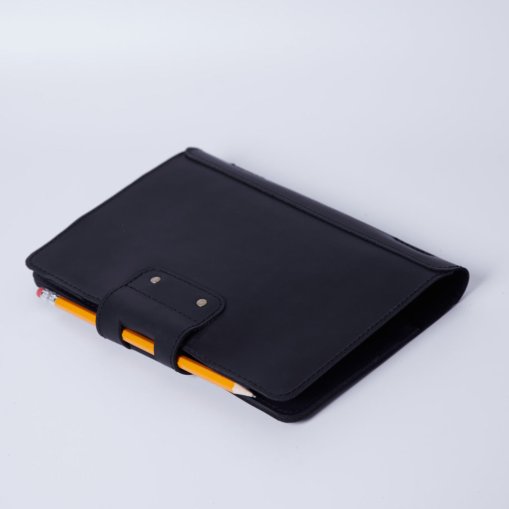 Kožený organizér portfolia na notebook