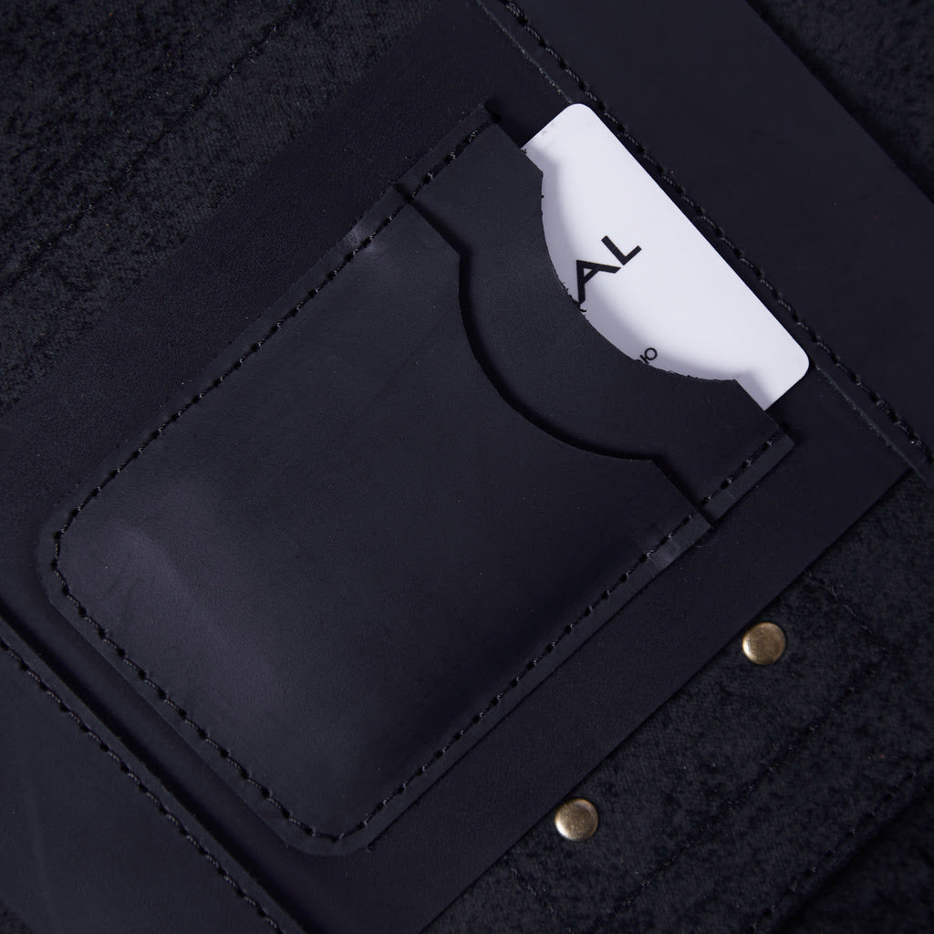 Kožený organizér portfolia na notebook