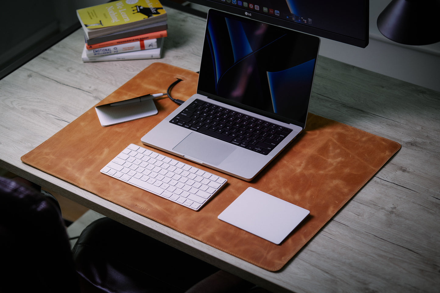 PRODESK - Kožená podložka na stůl ve vintage stylu - Skladem