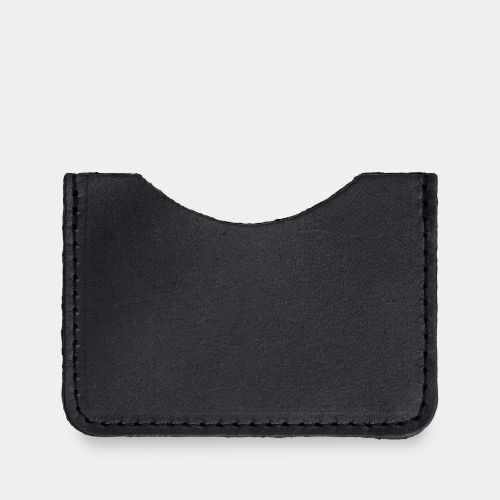 Kožený minimalistický držák na karty