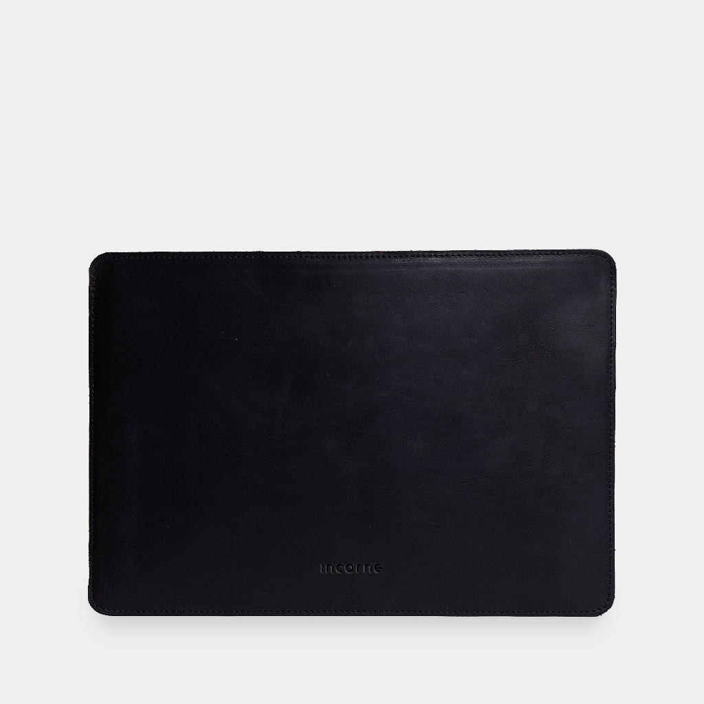 Leather iPad sleeve with felt lining — Gamma Plus