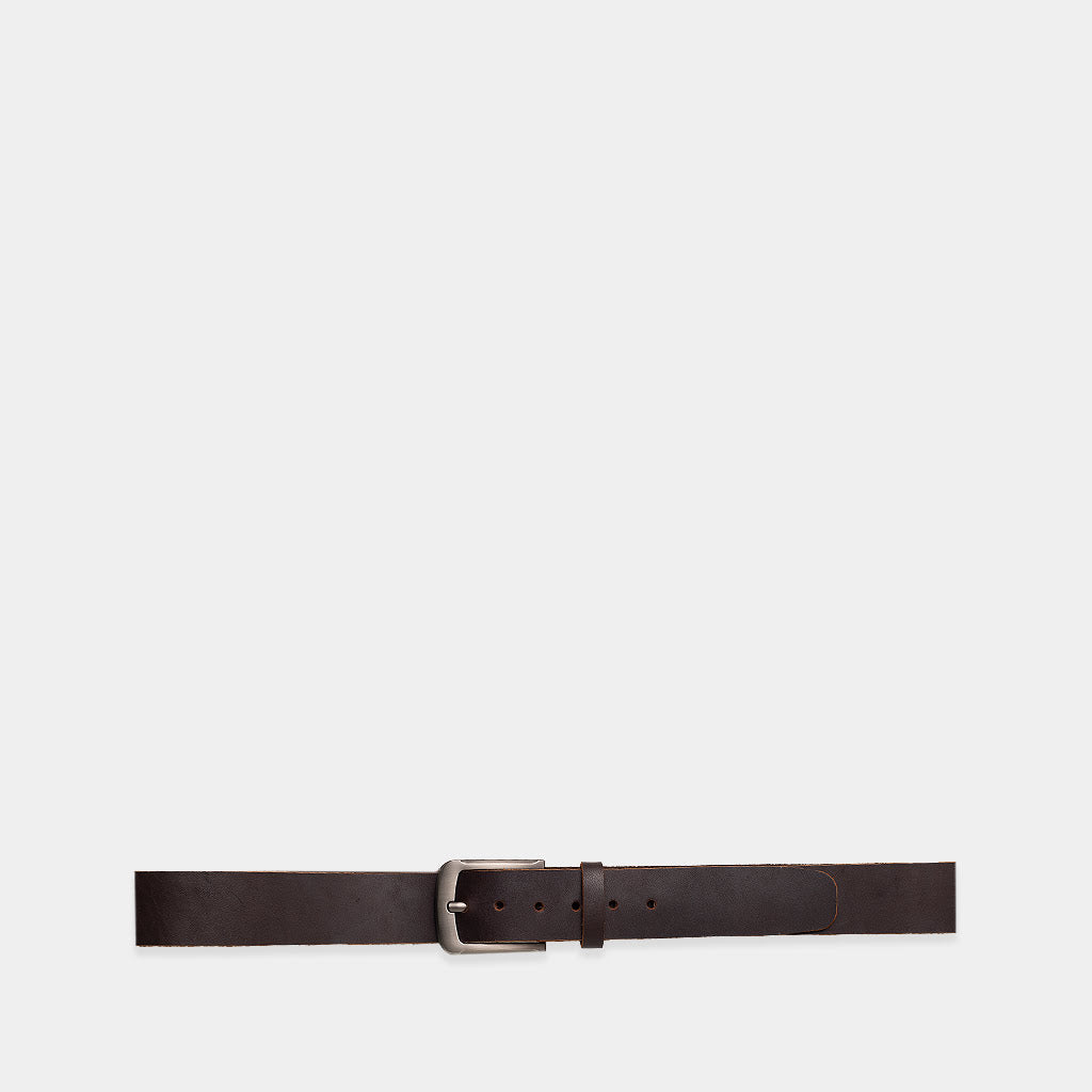 NEW PARALLEL - Minimalistický kožený pásek - Skladem