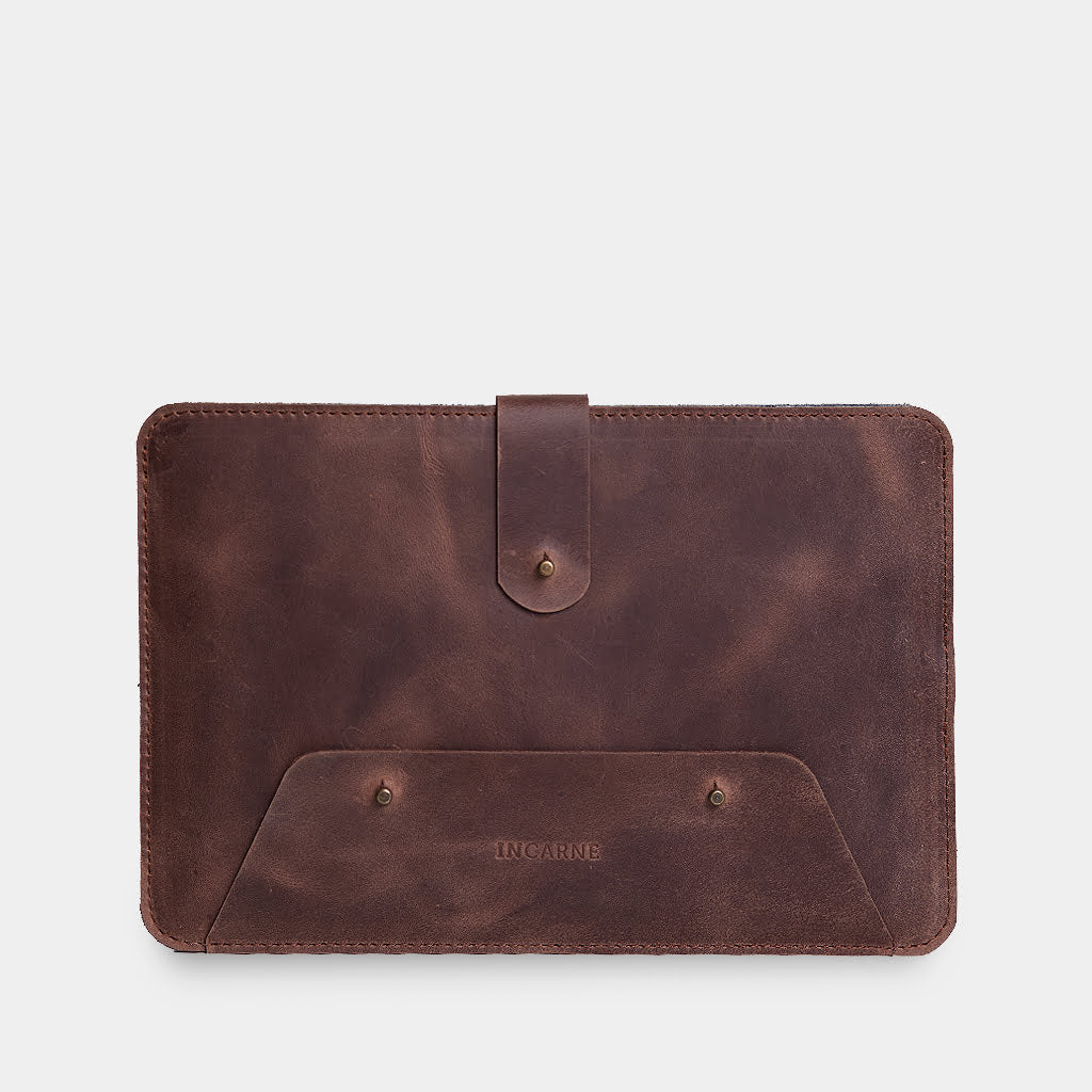 Leather Remarkable 2 Sleeve with Pencil Holder — Oakland