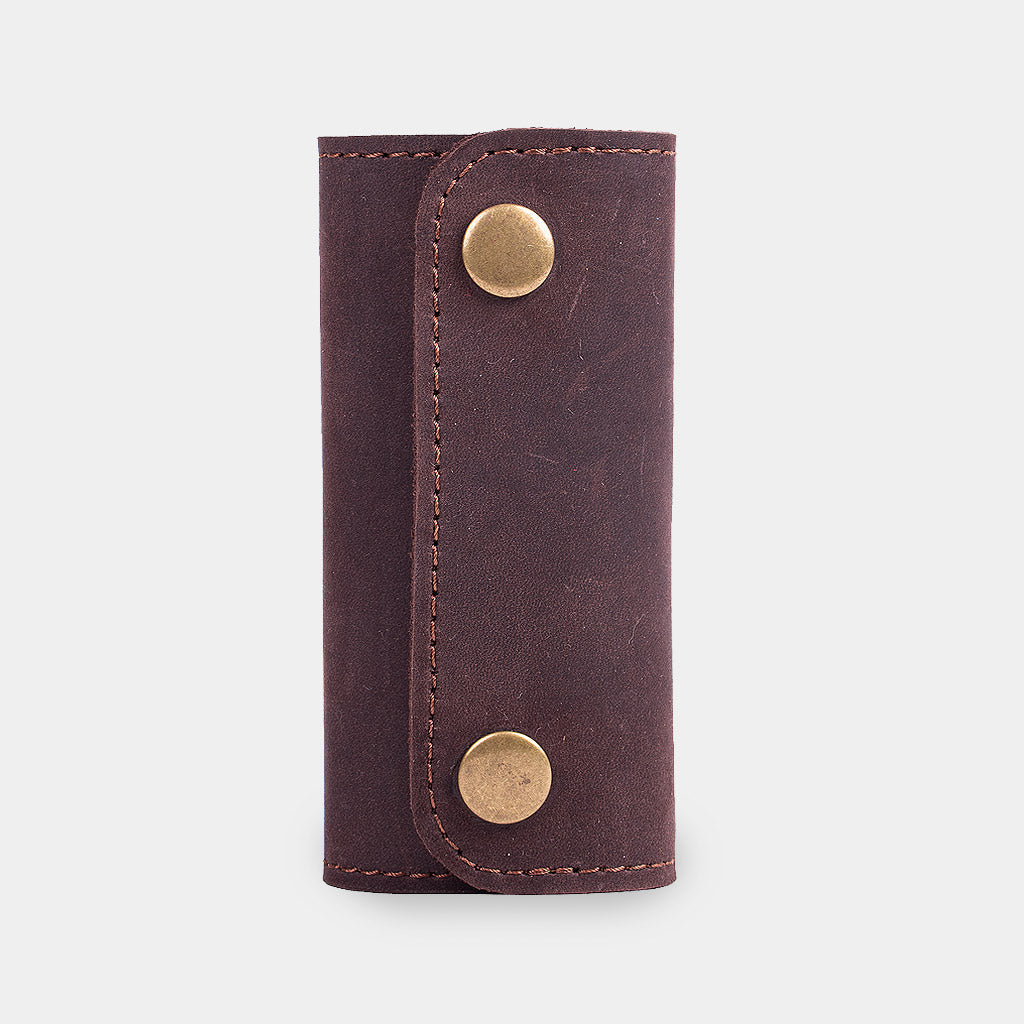 Woody Leather Key Case