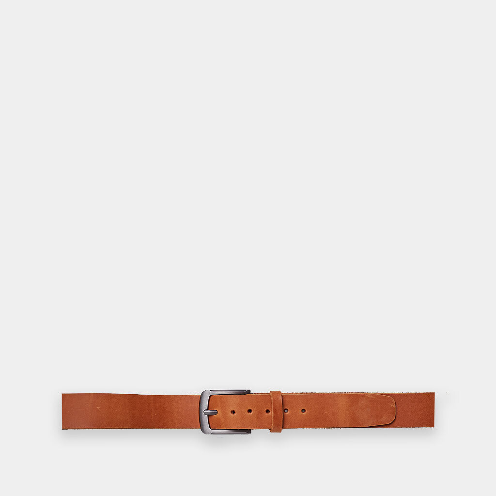 NEW PARALLEL - Minimalistický kožený pásek - Skladem