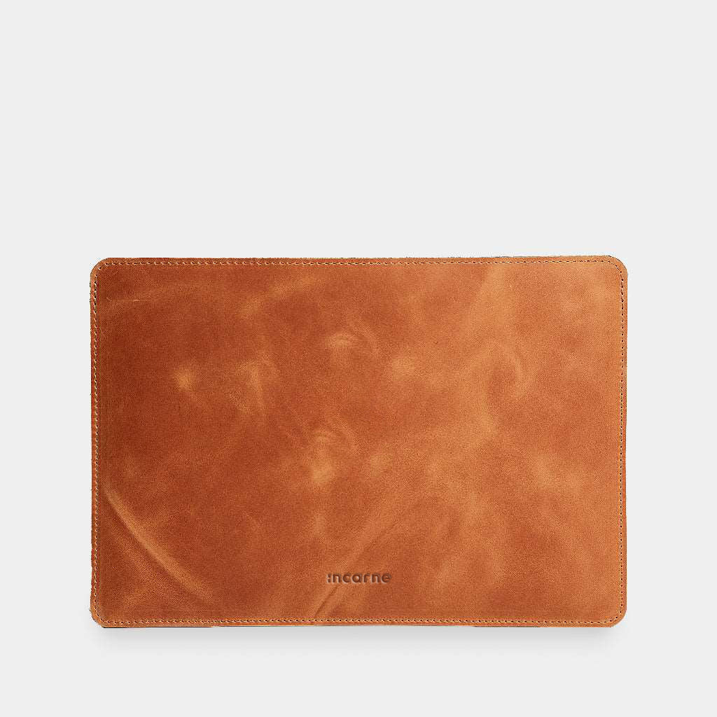 Kožený obal na MacBook s plstěnou podšívkou — Gamma Plus