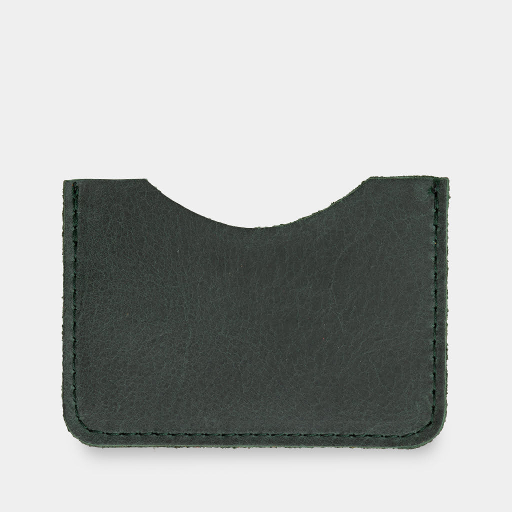 Kožený minimalistický držák na karty