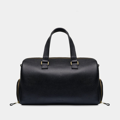 Nomad Leather Travel Bag — Grain Black