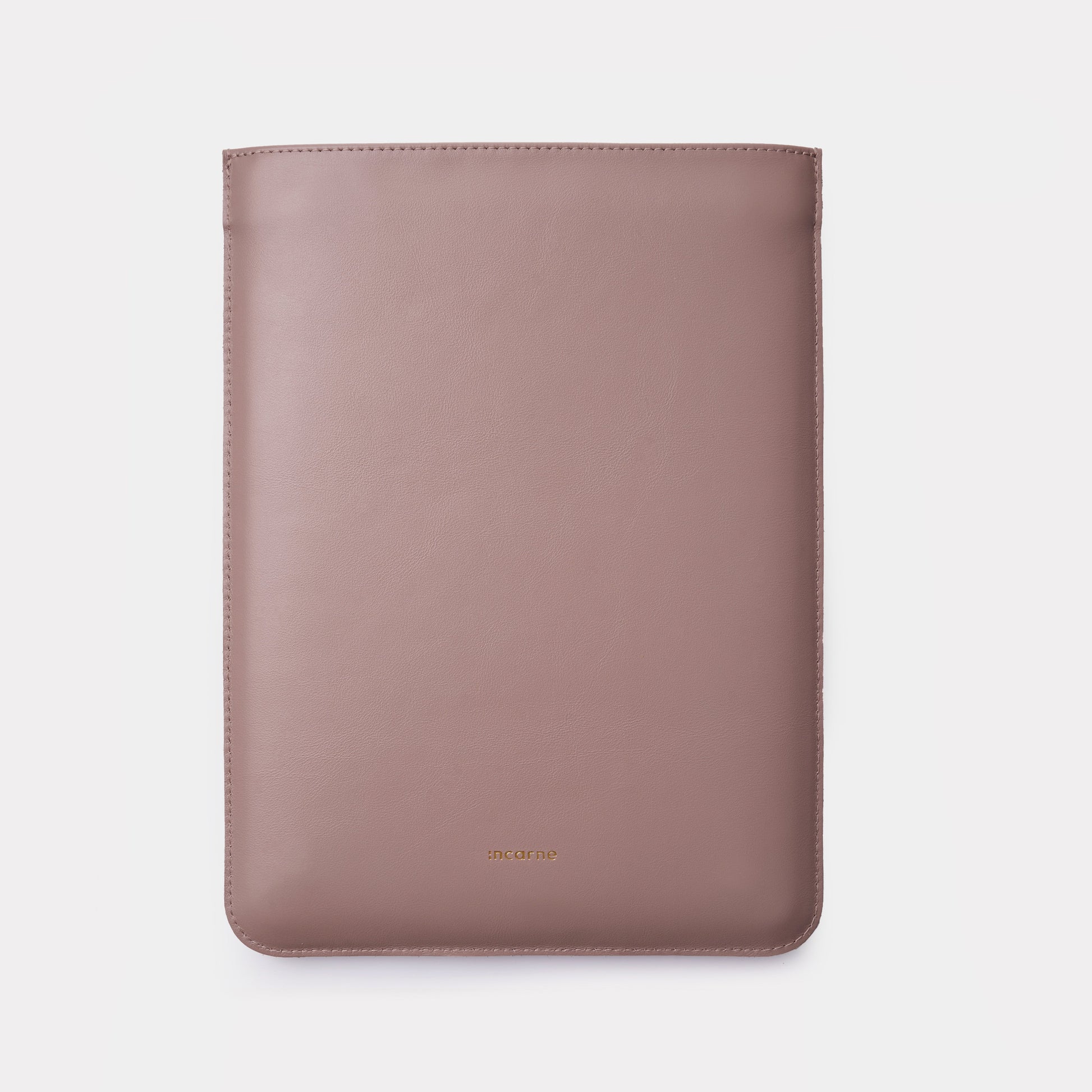 Kožené pouzdro na MacBook ClineUp z Crazy Horse kůže – detail zpracování | Essetia