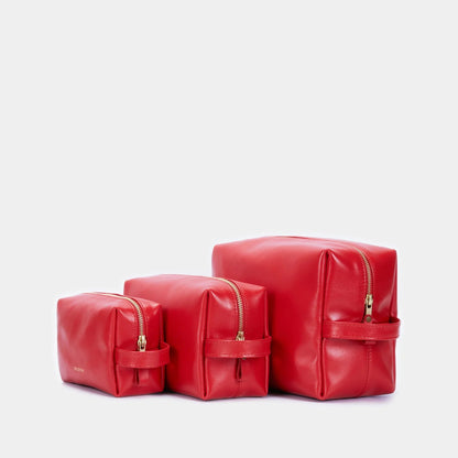 Mirage Leather Cosmetic Case
