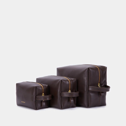 Mirage Leather Cosmetic Case