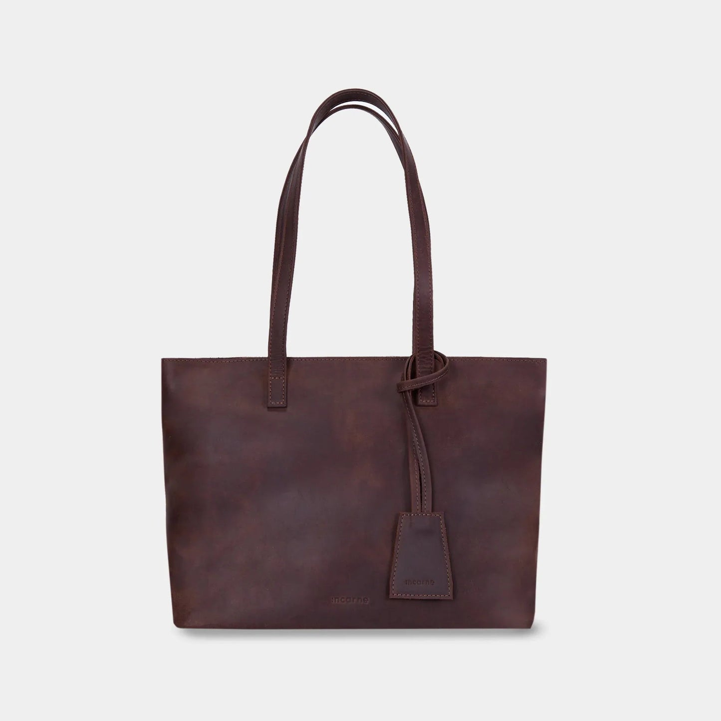 Emeli Leather Shopper Bag