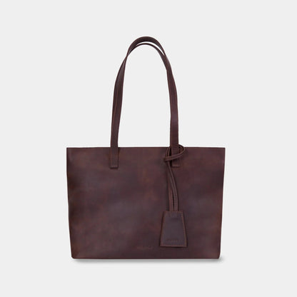 Emeli Leather Shopper Bag