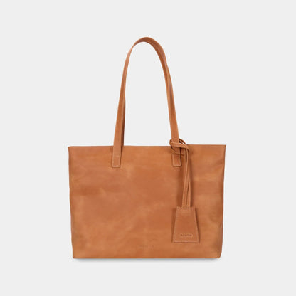 Emeli Leather Shopper Bag