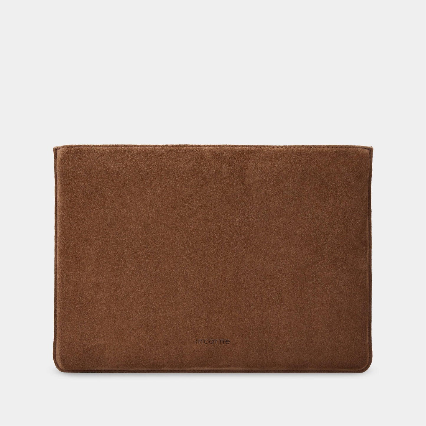 Kožené pouzdro na MacBook Cline z Crazy Horse kůže – Rust Velour | Essetia