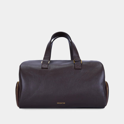 Nomad Leather Travel Bag — Chocolate