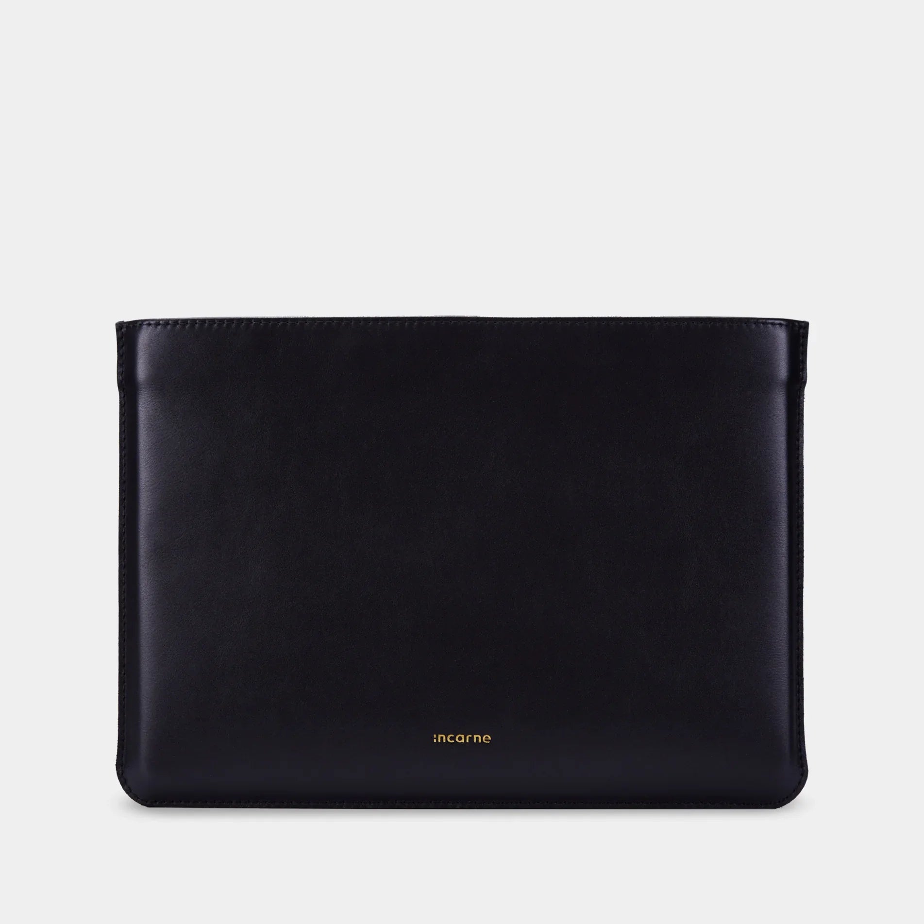 Kožené pouzdro na MacBook Cline z Crazy Horse kůže – Black | Essetia