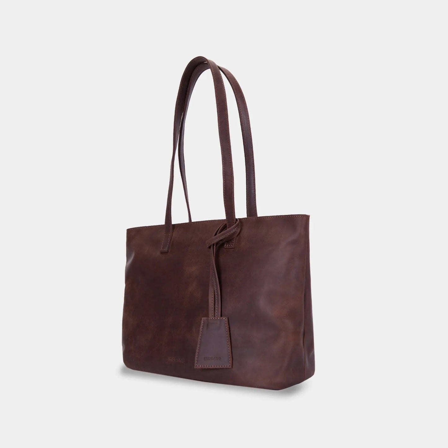 Emeli Leather Shopper Bag