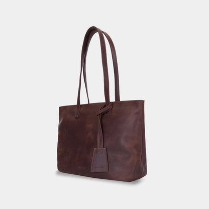 Emeli Leather Shopper Bag