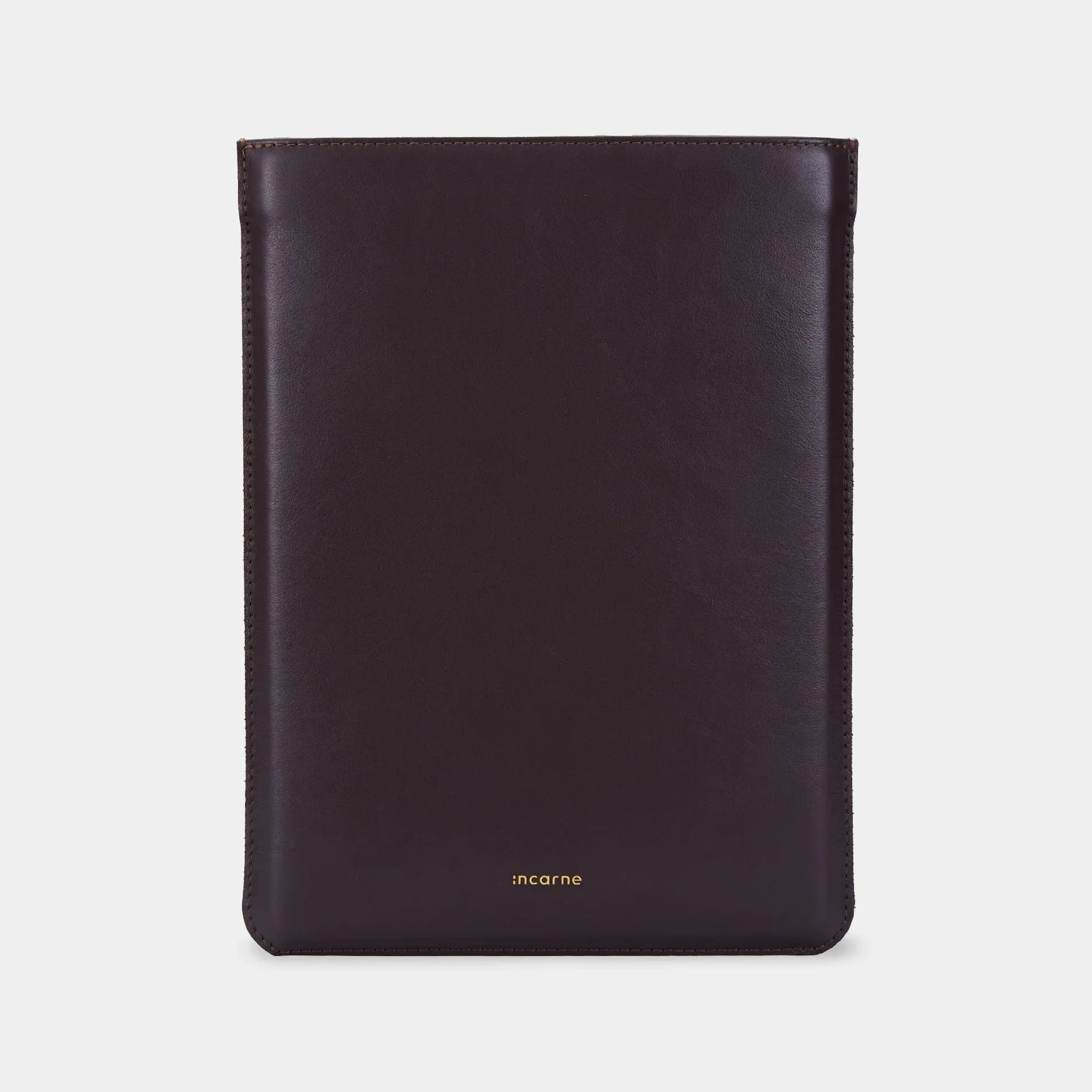 Kožené pouzdro na MacBook ClineUp z Crazy Horse kůže – Chocolate | Essetia