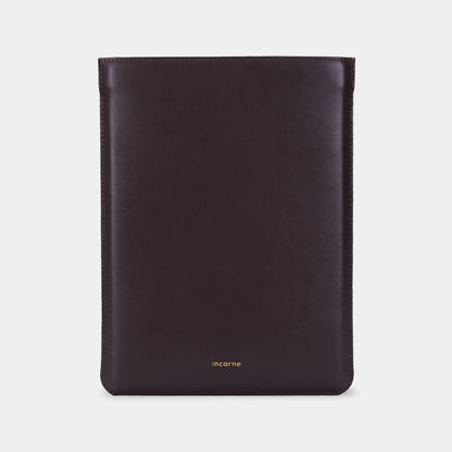 Kožené pouzdro na MacBook ClineUp z Crazy Horse kůže – Chocolate | Essetia