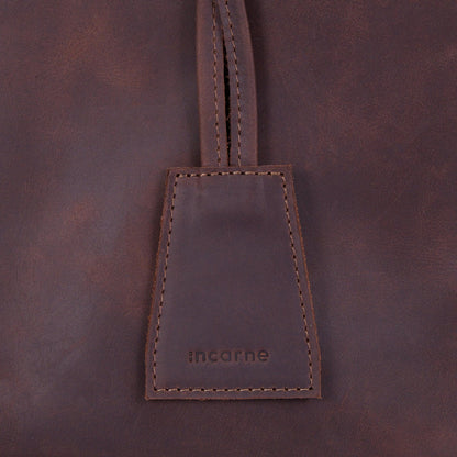 Emeli Leather Shopper Bag