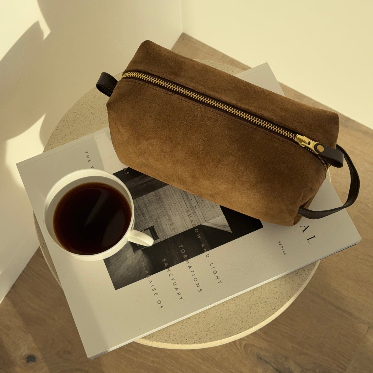 Mirage Leather Cosmetic Case
