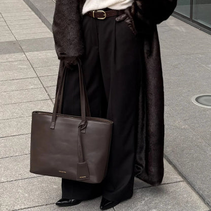 Emeli Shopper Bag — Chocolate