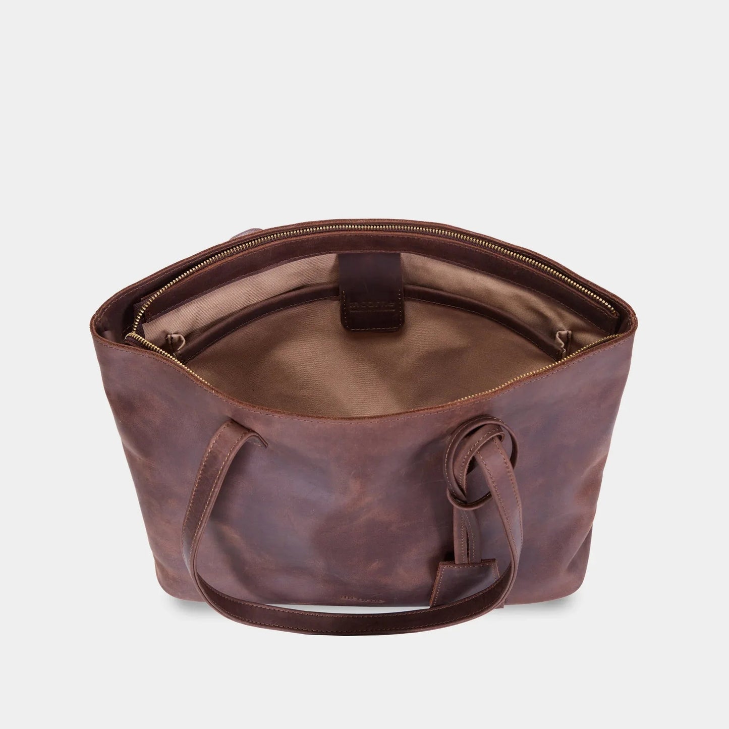 Emeli Leather Shopper Bag